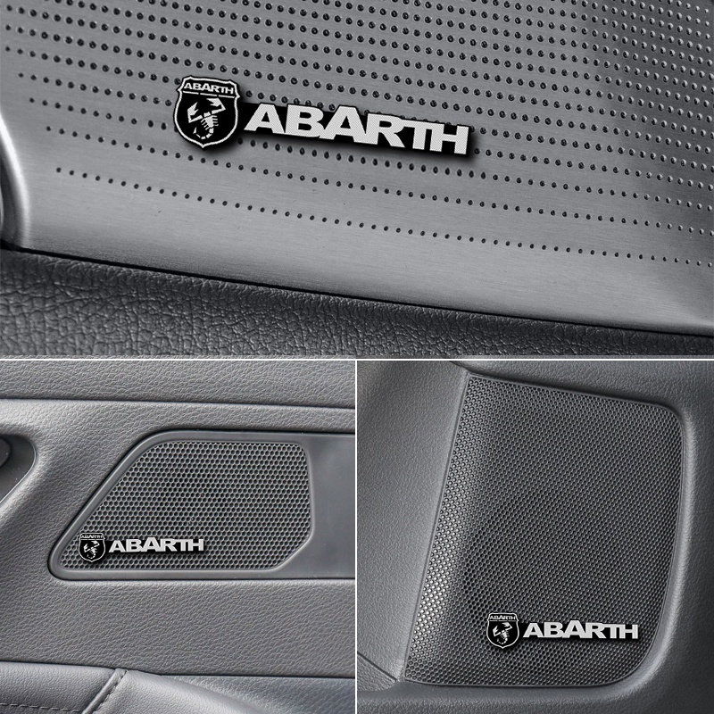 4pcs Sticker Dekorasi Panel Dashboard Mobil Bahan Aluminum Motif Logo Tapis 3D Untuk Dodge Ram 1500 Nitro 595 500