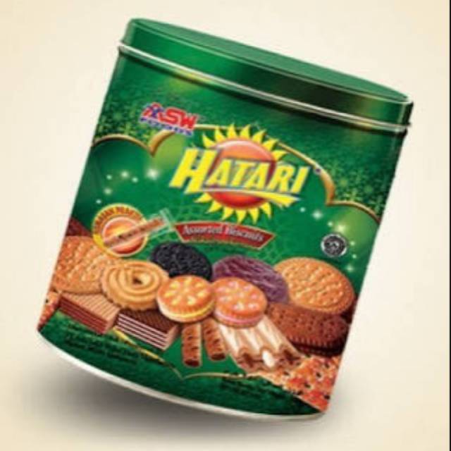 Jual Hatari Assorted Biscuit Kaleng Bundar 325 Gram Shopee Indonesia 5083