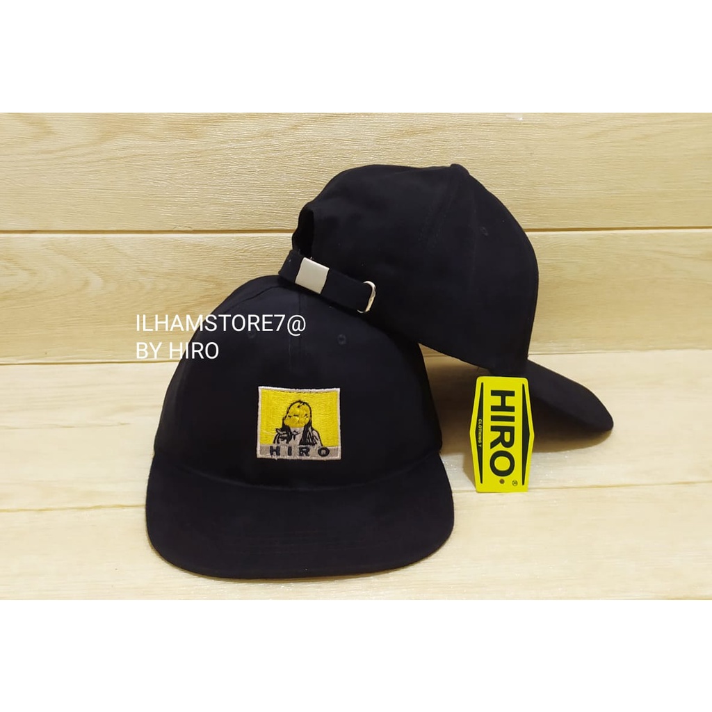 [COD]Topi Snapback Bordir HIRO New Model/Topi Keren/Topi Original/Topi Distro Terlaris