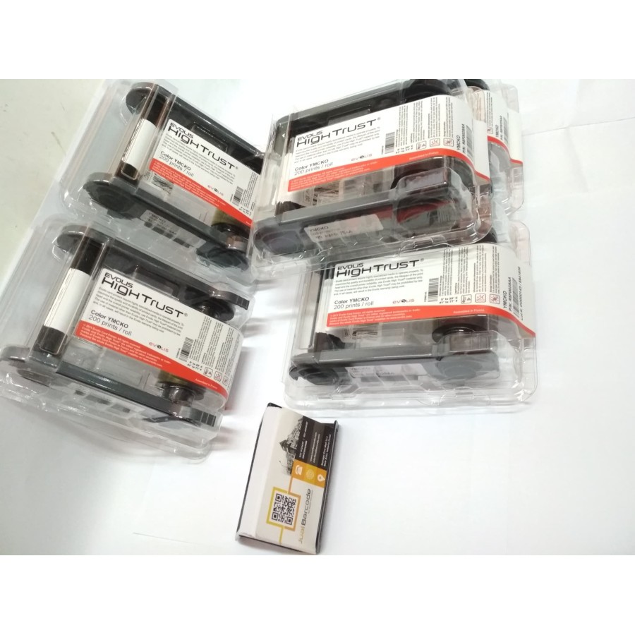 RIBBON EVOLIS ZENIUS - PRIMACY - COLOR YMCKO 200 SISI | PN : R5F002SAA