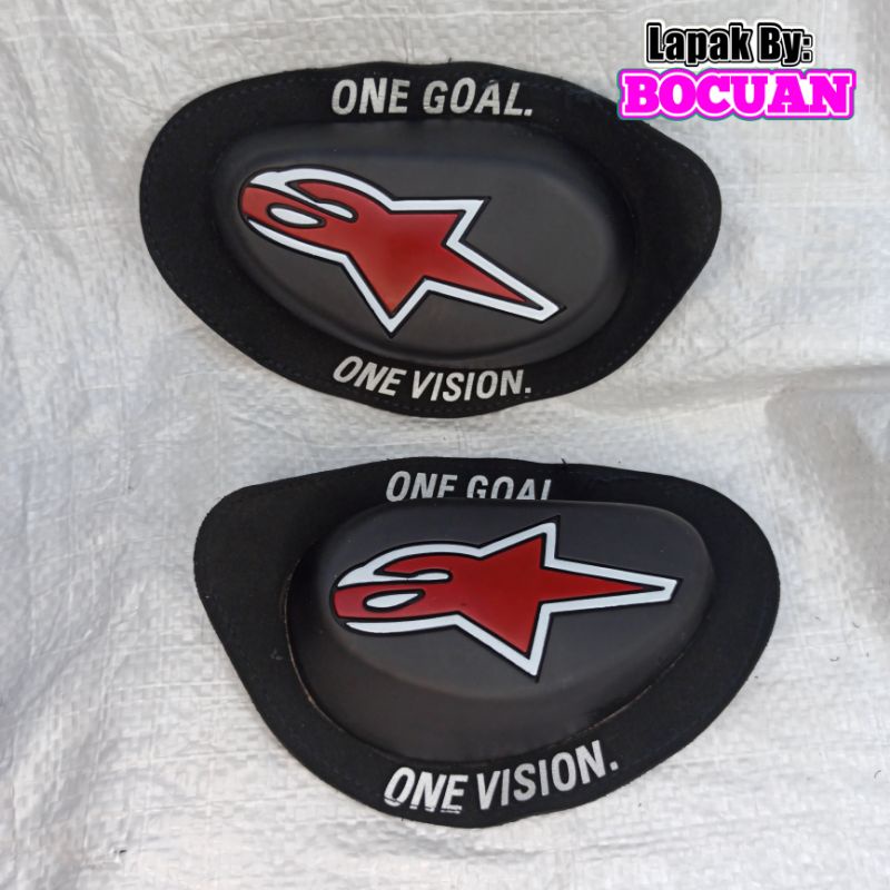 sliding pad wearpack balap cornering roadrace sleding motor touring universal premium quality