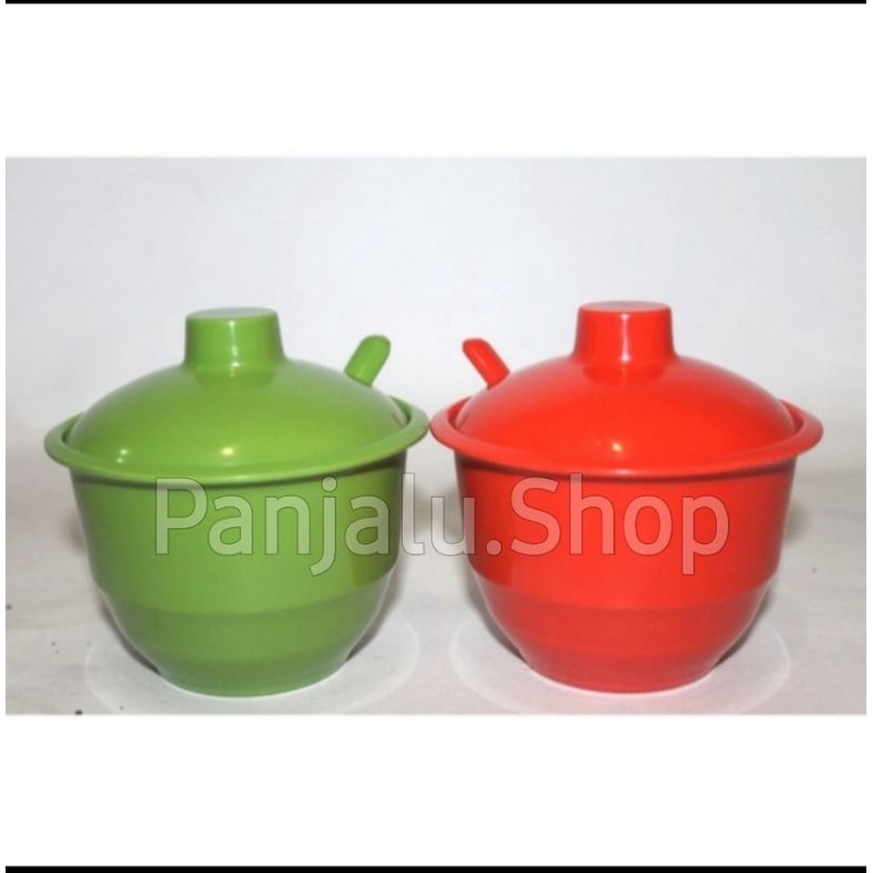 Mangkok sambal tutup melamin unica 2043