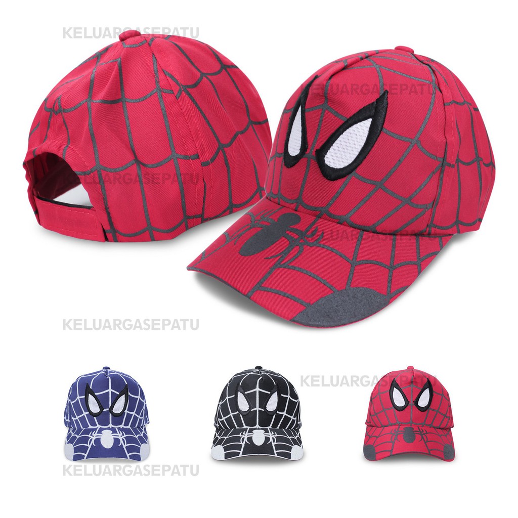 TOPI ANAK MOTIF SPIDERMAN TOPI ANAK LAKI LAKI TOPI ANAK LUCU TOPI ANAK KARAKTER SPIDERMAN MURAH