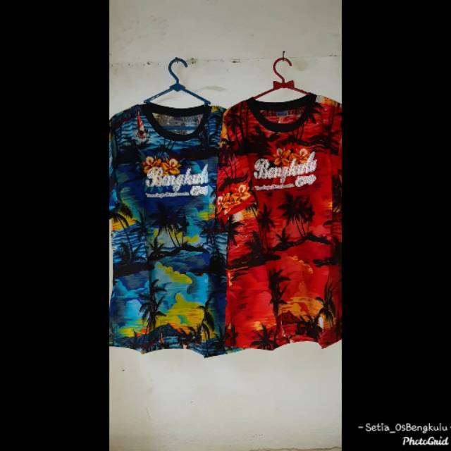 BAJU KAOS (PANTAI BENGKULU)