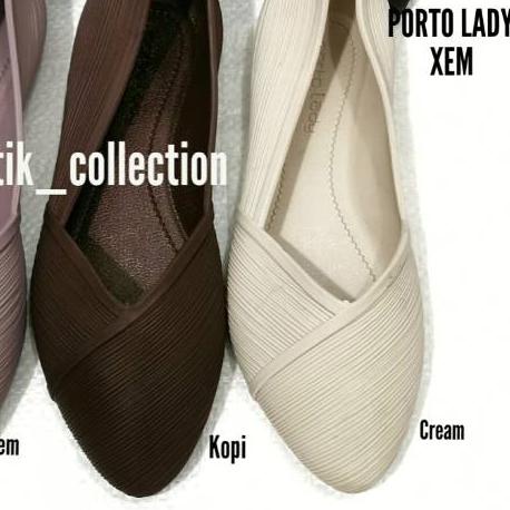 ♟ Sandal Wanita Jelly On Porto Lady XEM - Sandal Slop Wanita Porto XEM -Sandal Flatshoes Wanita Port