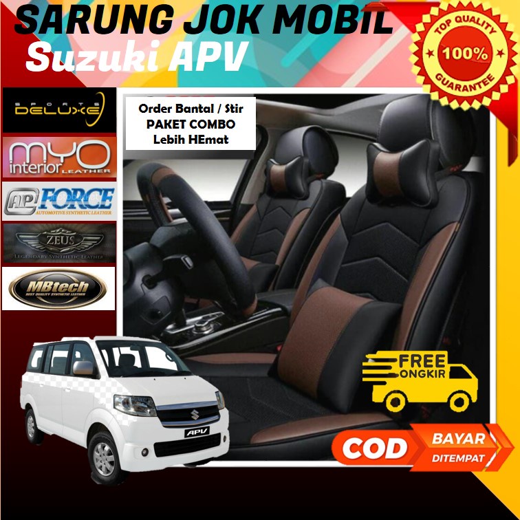 SARUNG JOK MOBIL APV ARENA APV APV 100%  ADEM TANGAN PERTAMA PRODUSEN