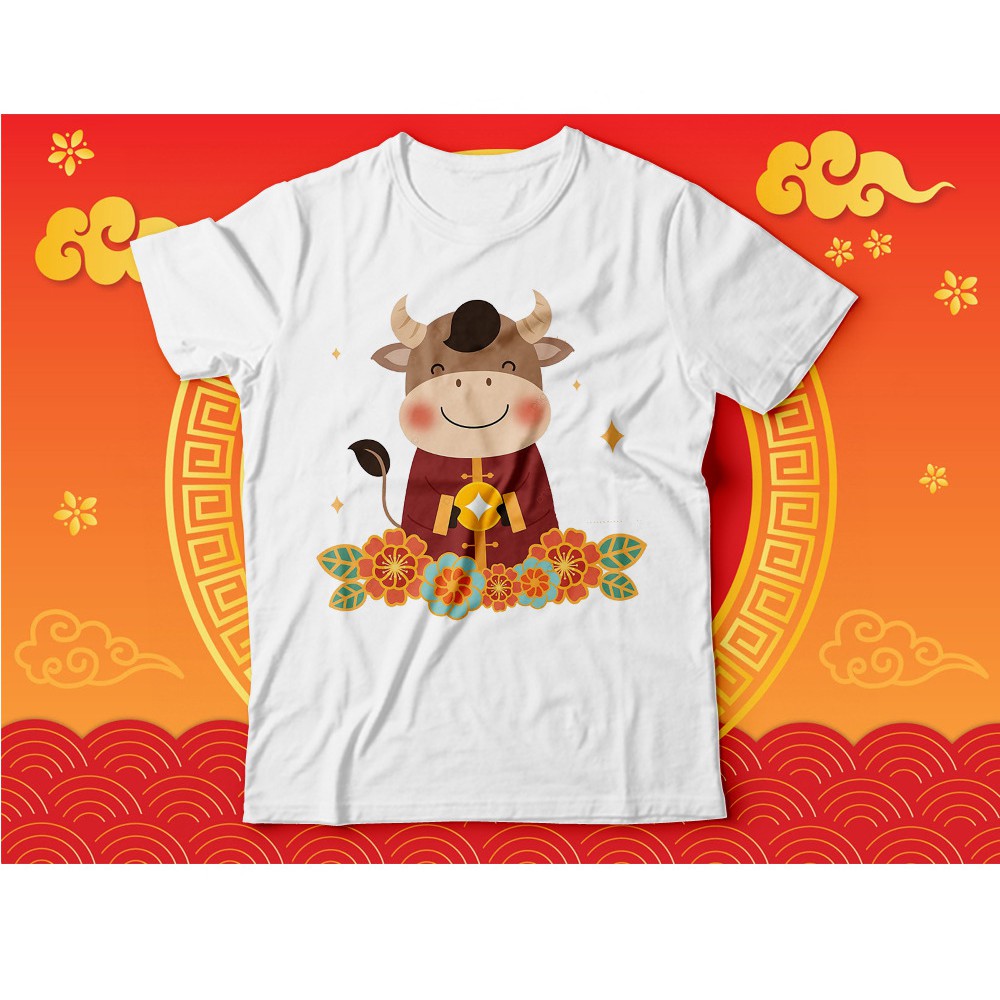 Kaos Imlek Baru | Kaos Imlek Premium | Imlek 2021