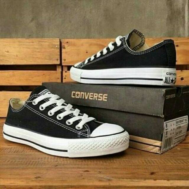 SEPATU Converse Allstar Hitam Merah Maron Abu Navy Grade Original Vietnam Sneakers Cewek Cowok Keren