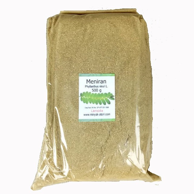 Bubuk Meniran 500 g Simplisia Serbuk Daun Phyllanthus niruri Powder 500g