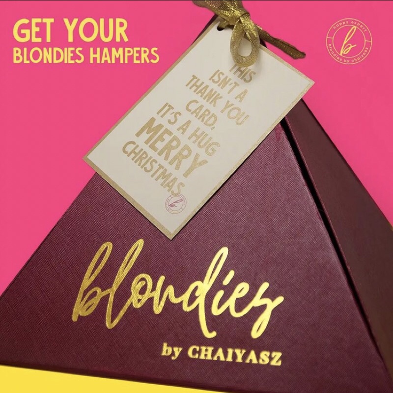 

HAMPERS CHRISTMAS NEW YEAR BLONDIES BY CHAIYASZ - NATAL TAHUN BARU
