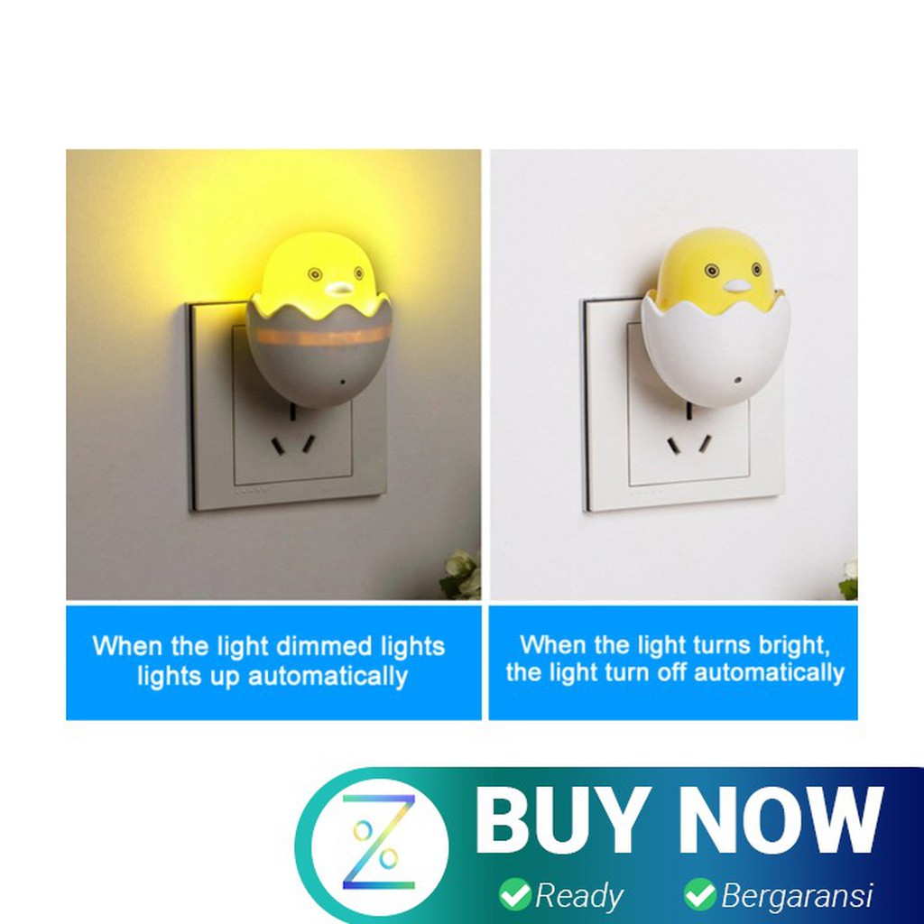 Lampu LED Sensor Deteksi Cahaya Model Chicken - GY01 - Yellow