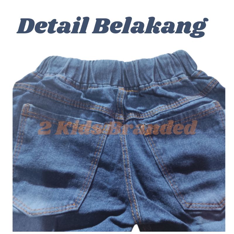 Jeans Anak Pendek Laki 1-8 Tahun