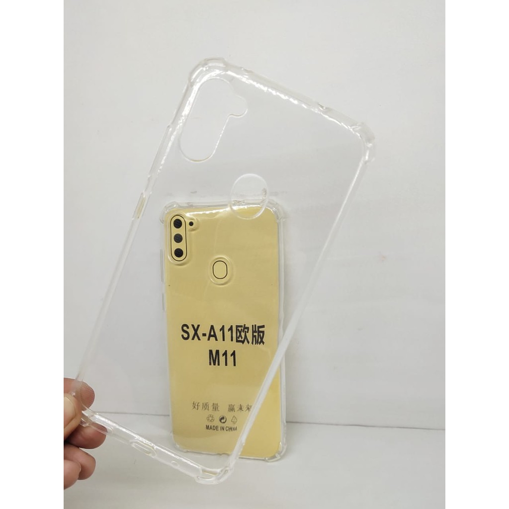 Anti Crack Samsung A11 A115F 6.4 inch Soft Case Jelly Samsung M11 M115F Tahan Benturan