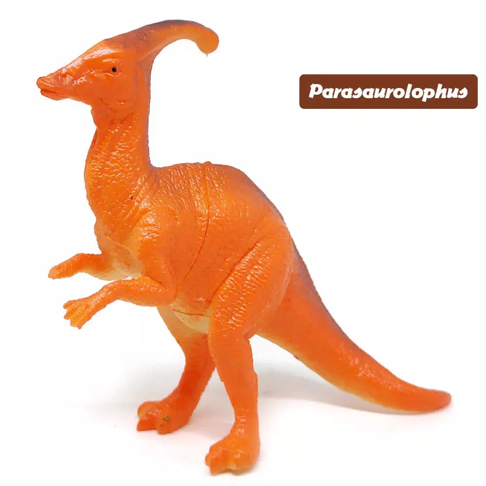 MAINAN DINOSAURUS KARET JUMBO 1 SET ISI 6