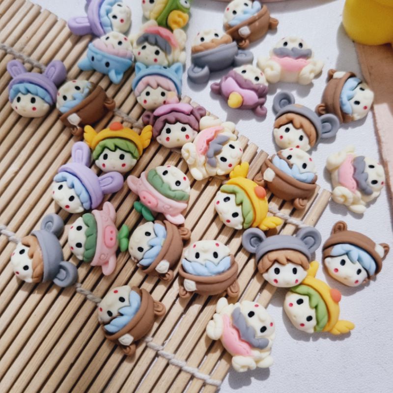 Clay Doll Resin Karakter Resin Aneka Clay Resin Karakter