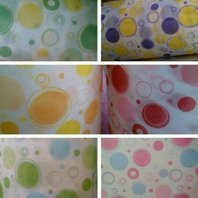 Wallpaper dinding motif dotty/wallpaper dinding murah motif polkadot/wallpaper motif bubble keren