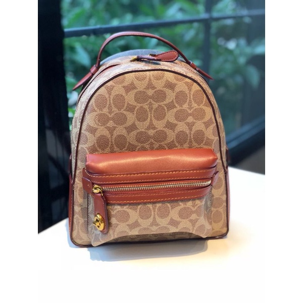 coach backpack campus mini ransel bag 100% original tas asli wanita fo