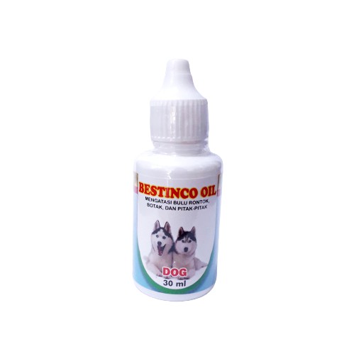 Bestinco Oil Dog Penumbuh dan Pelebat Bulu pada Anjing