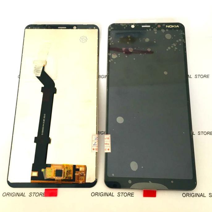 Lcd Touchscreen Nokia 3.1 Plus Original Lcd Nokia 3.1 Plus Ori - Hitam Promo Hari Ini