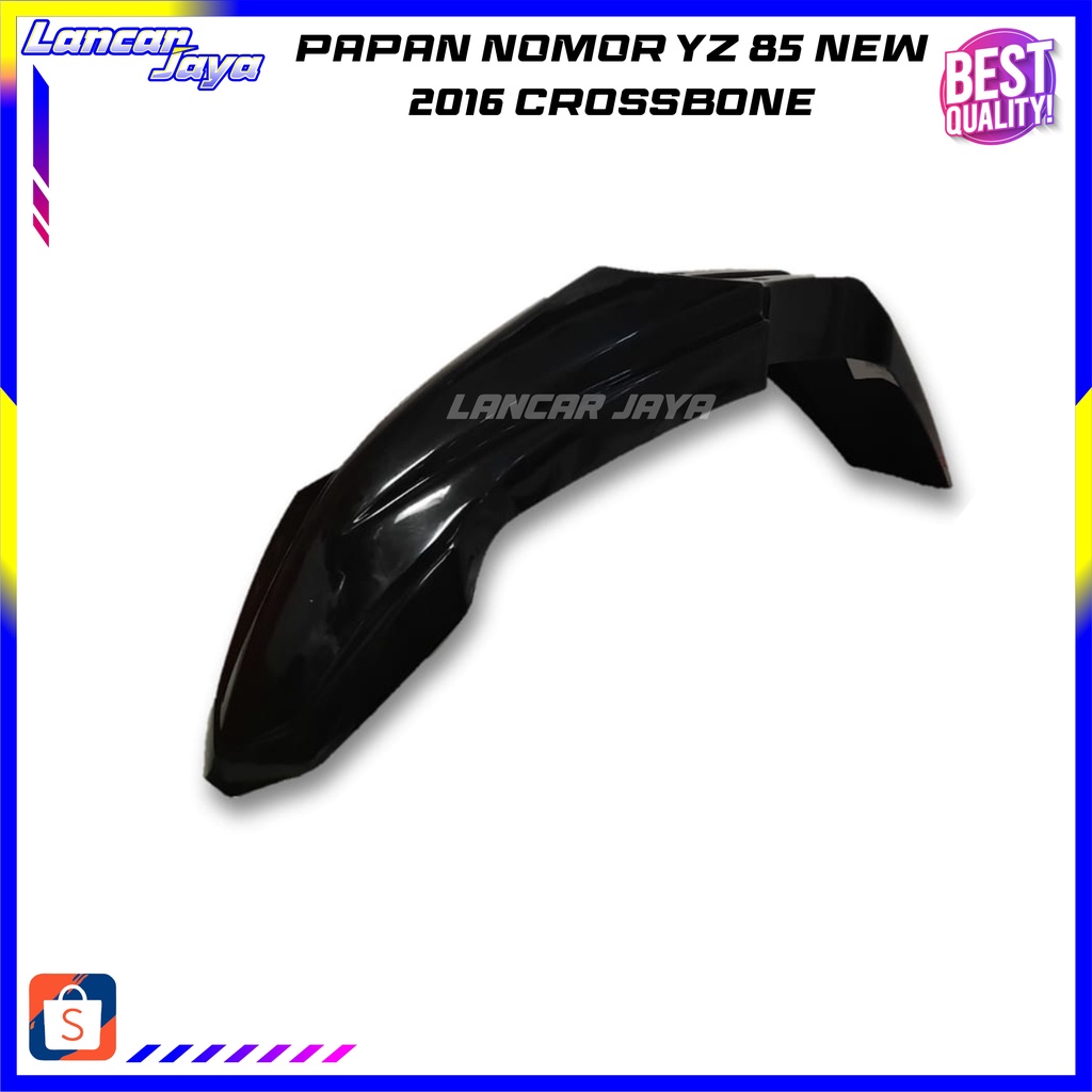 SPAKBOR SLEBOR DEPAN YZ 85 NEW HRV HITAM