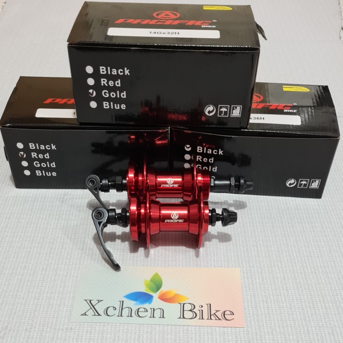 Hub Bosh sepeda 36h drat Pacific Alloy QR bisa buat rem cakram