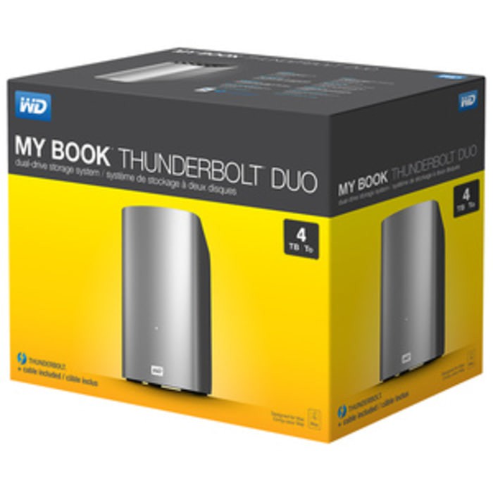 Jual hdd eksternal wd thunderbolt duo 8tb for mac pro