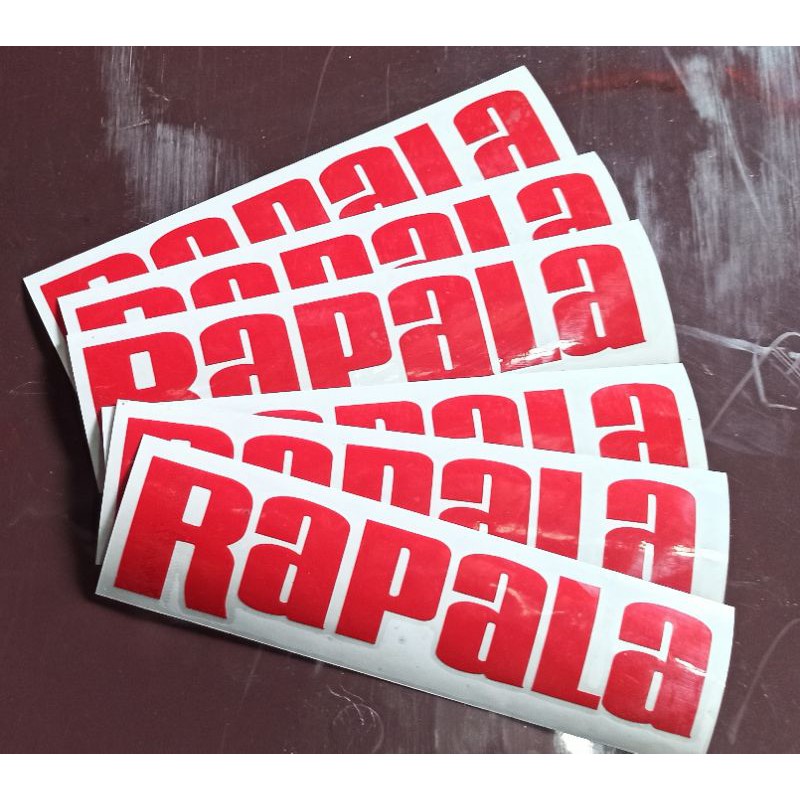 

Stiker Rapala Brand Cutting Sticker