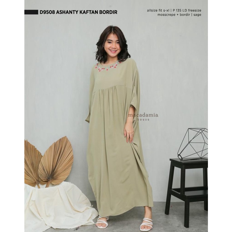 Anggi Kaftan / Gamis Kaftan Wanita Terbaru 2022 / Gamis Wanita Kekinian / Gamis Wanita Remaja / Gami