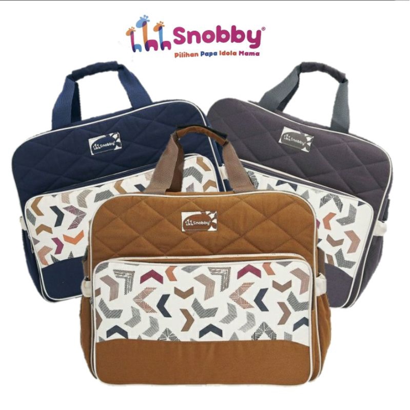 Snobby Tas Bayi Besar Artsy Series Saku Print | Tas Bayi Jumbo | SNOBBY TAS BAYI BESAR TPT5871