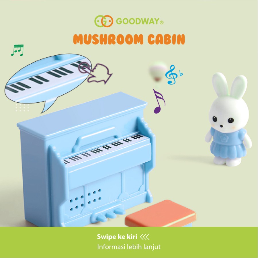 GOODWAY MUSHROOM CABIN / GW8722