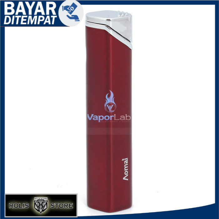 mancis korek api gas bara las isi ulang AOMAI 5102 torch lighter unik - 95117- Merah