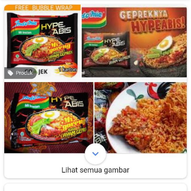 

New indomie ayam geprek