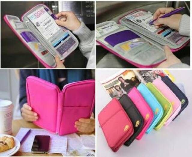 CARD ID HOLDER - DOMPET PASPORT WALLET TRAVEL ORGANIZER / DOMPET KARTU