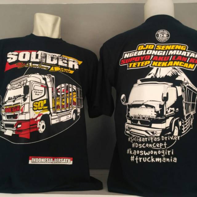 Kaos Truck Solidaritas Driver