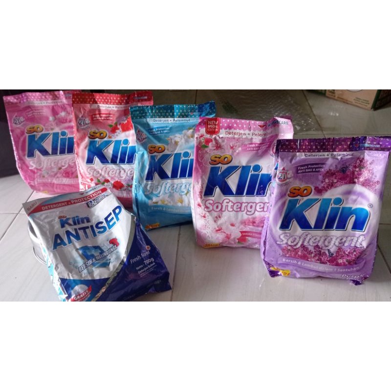 So Klin Deterjen bubuk 770gr