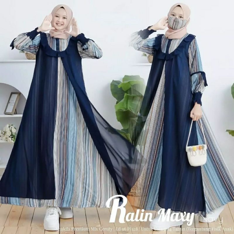 RALIN MAXY KIDS BAJU ANAK GAMIS ANAK / GROSIR BUSANA SURABAYA /  TERMURAH / TERLARIS / COD BAYAR DIT