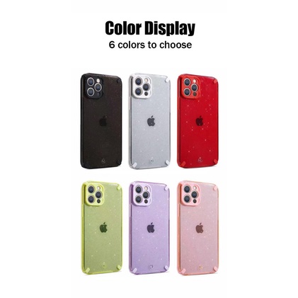 Soft Case Samsung A32 A52s A72 A70 Glitter Sonata Clear shockproof