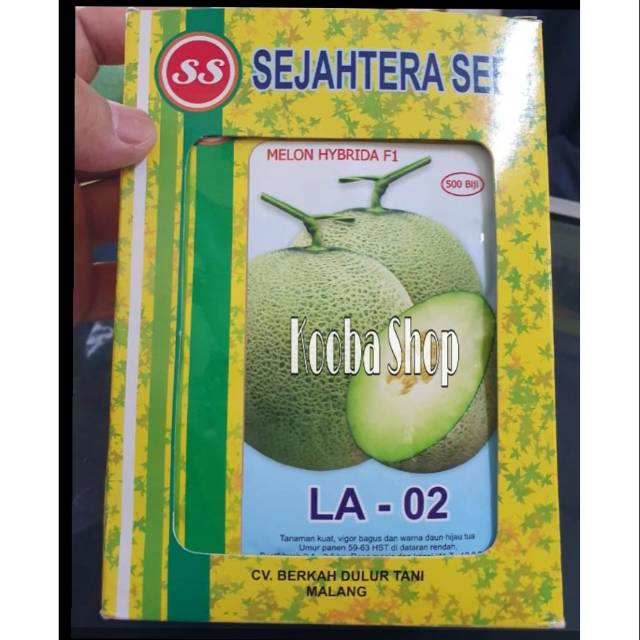 KKS  MELON LA 02 BENIH MELON HIJAU - 500 biji