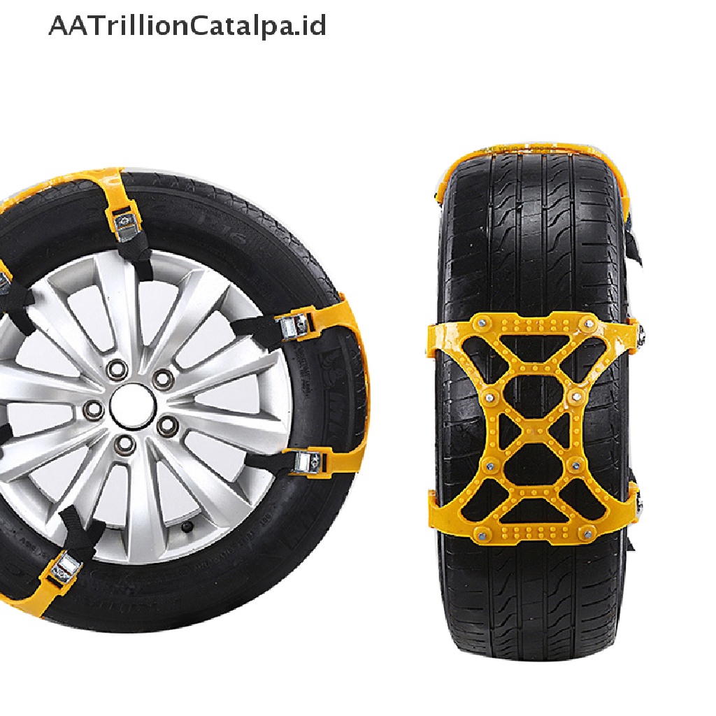 Aatrillioncatalpa Rantai Ban Mobil SUV Off road Anti slip Untuk Musim Dingin