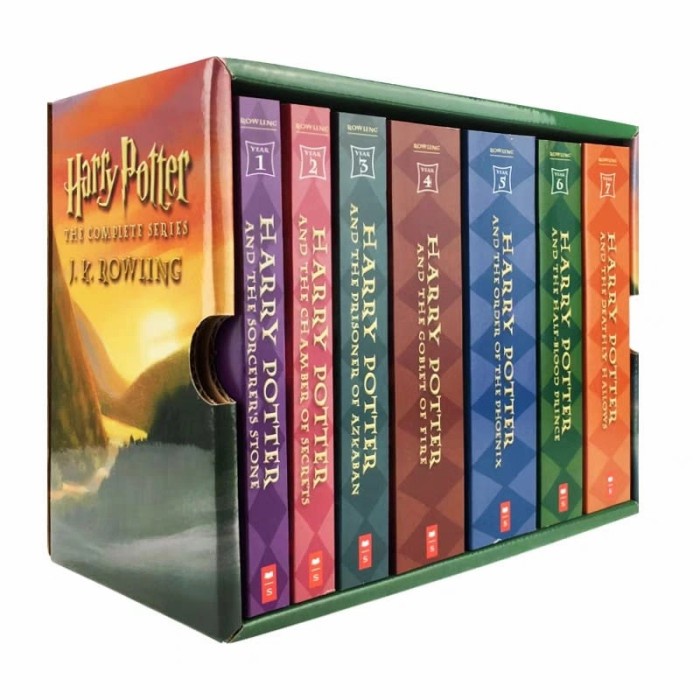 

PROMO!!! HARRY POTTER BOX SET ENGLISH BOOKS TERBARU