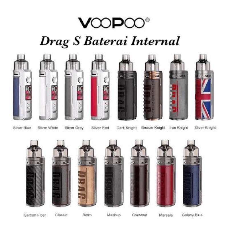 VOOPOO Drag S 60W Pod Kit 2500mAh