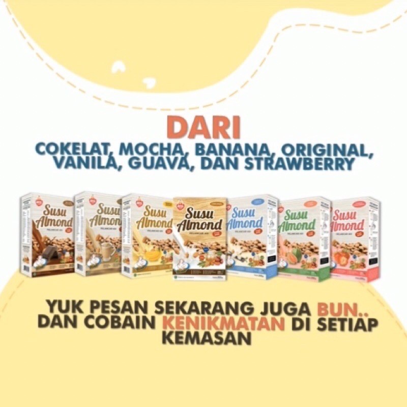 AFIS SUSU ALMOND PELANCAR ASI BOOSTER ASI