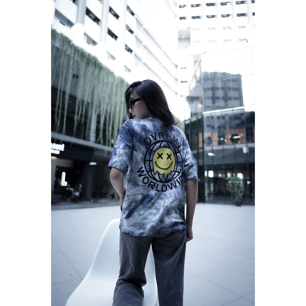 OVERLIMIT WORLDWIDE T-SHIRT OVERSIZE | TIEDYE | KAOS OVERSIZE | STREETWEAR