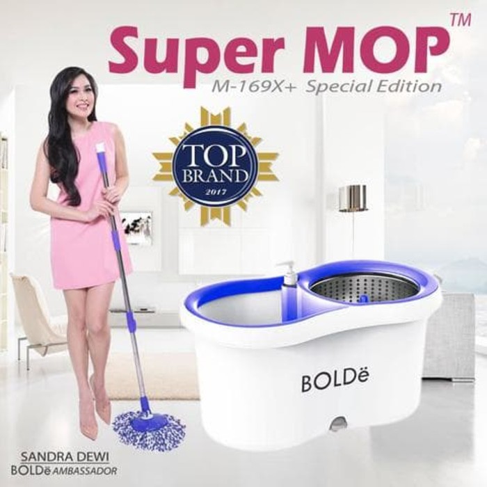 BOLDe M-169X PLUS SPECIAL EDITION - Supermop Alat Pel Modern