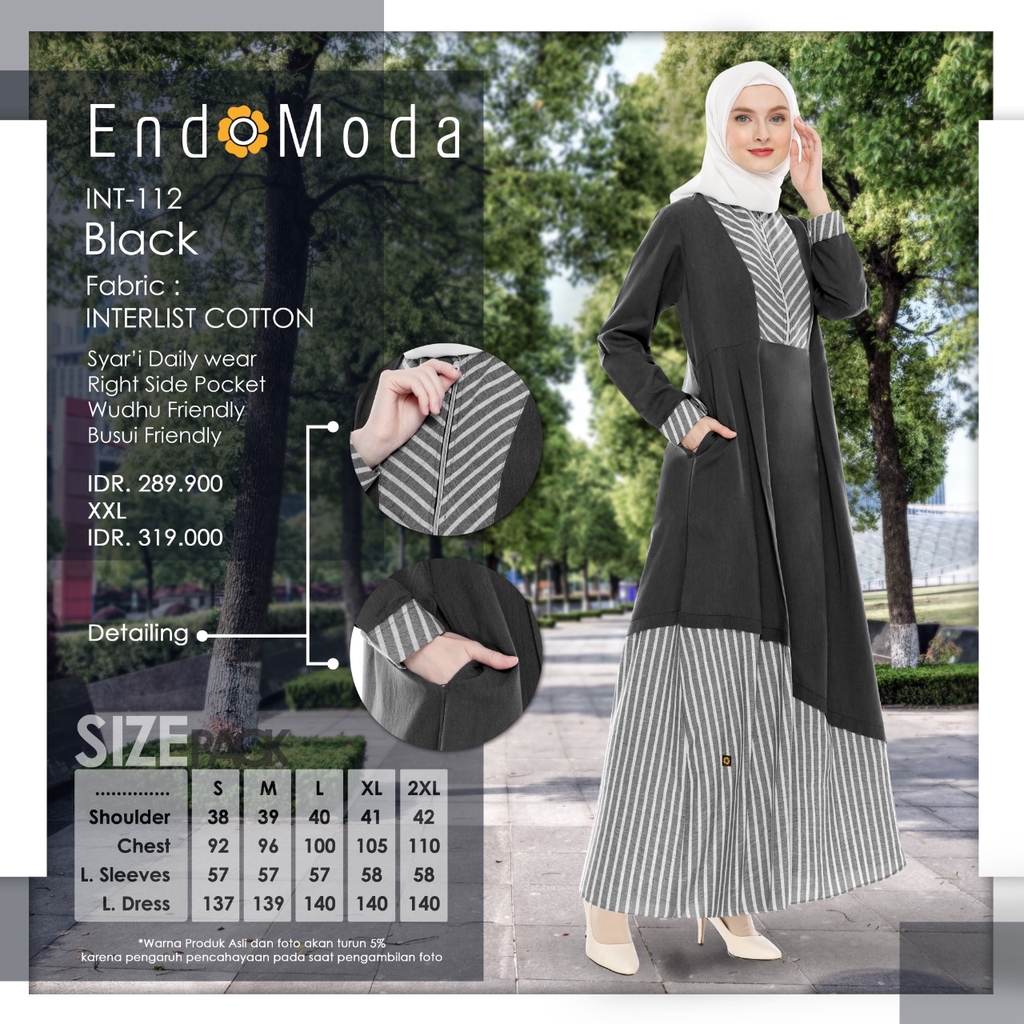 Ff Gamis Endomoda Terbaru Gamis Endomoda Int 112 Gamis Endomoda Murah Shopee Indonesia