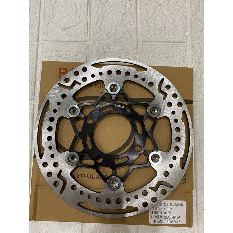 Piringan cakram Discbrake Cakram Depan Rotor 3 Dimensi  220mm Beat Vario Mio Fino dll