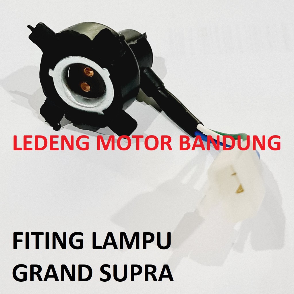 Soket Fiting Lampu Depan Grand Supra Universal Motor Honda H6 Kaki-1