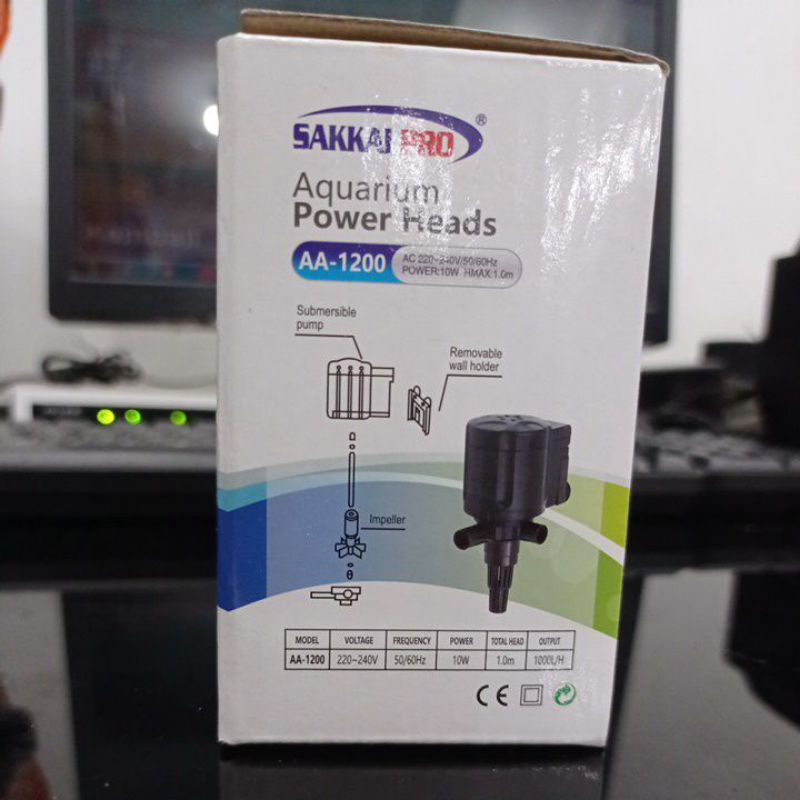 Pompa Aquarium SAKKAI PRO AA 1200