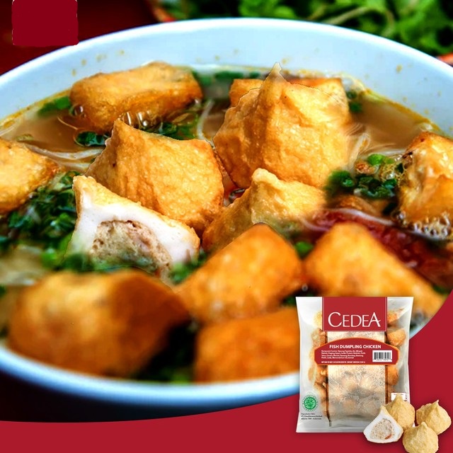 CEDEA FISH CHICKEN DUMPLING AYAM 500GR HALAL MUI BPOM RI