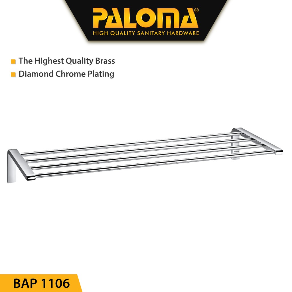 PALOMA BAP 1106 Rak Handuk Baju Gantungan Hanger Dinding Kamar Mandi